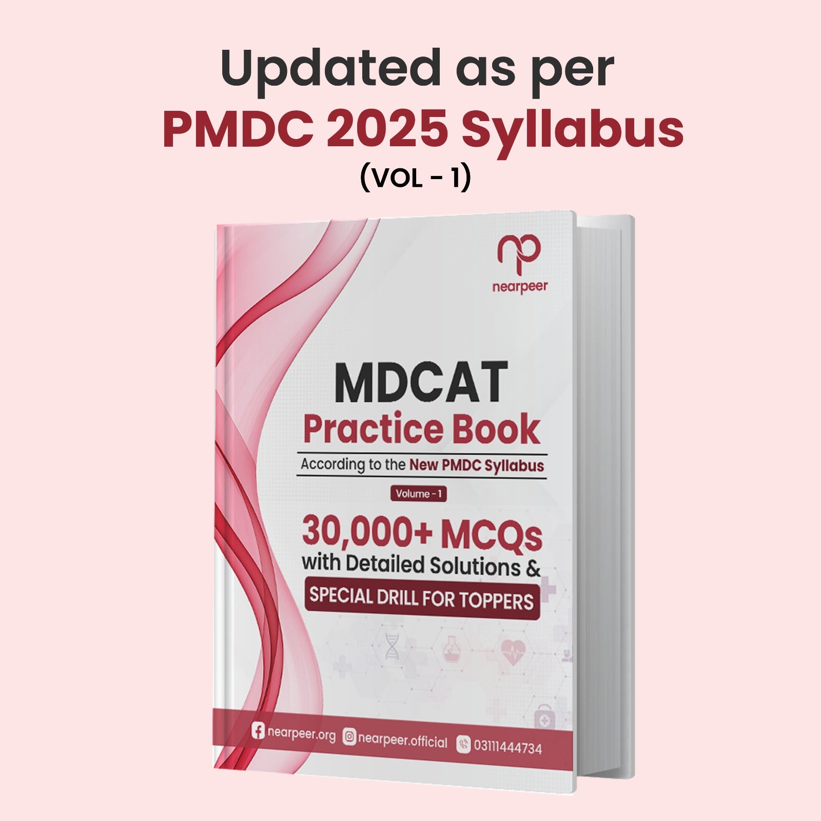 MDCAT Practice Book Volume-I