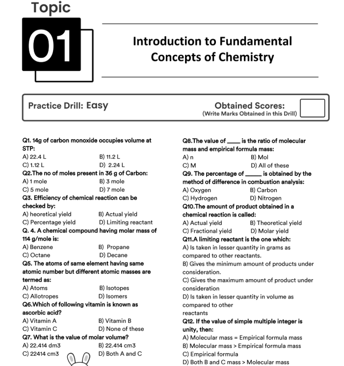 MDCAT Practice Book Volume-II