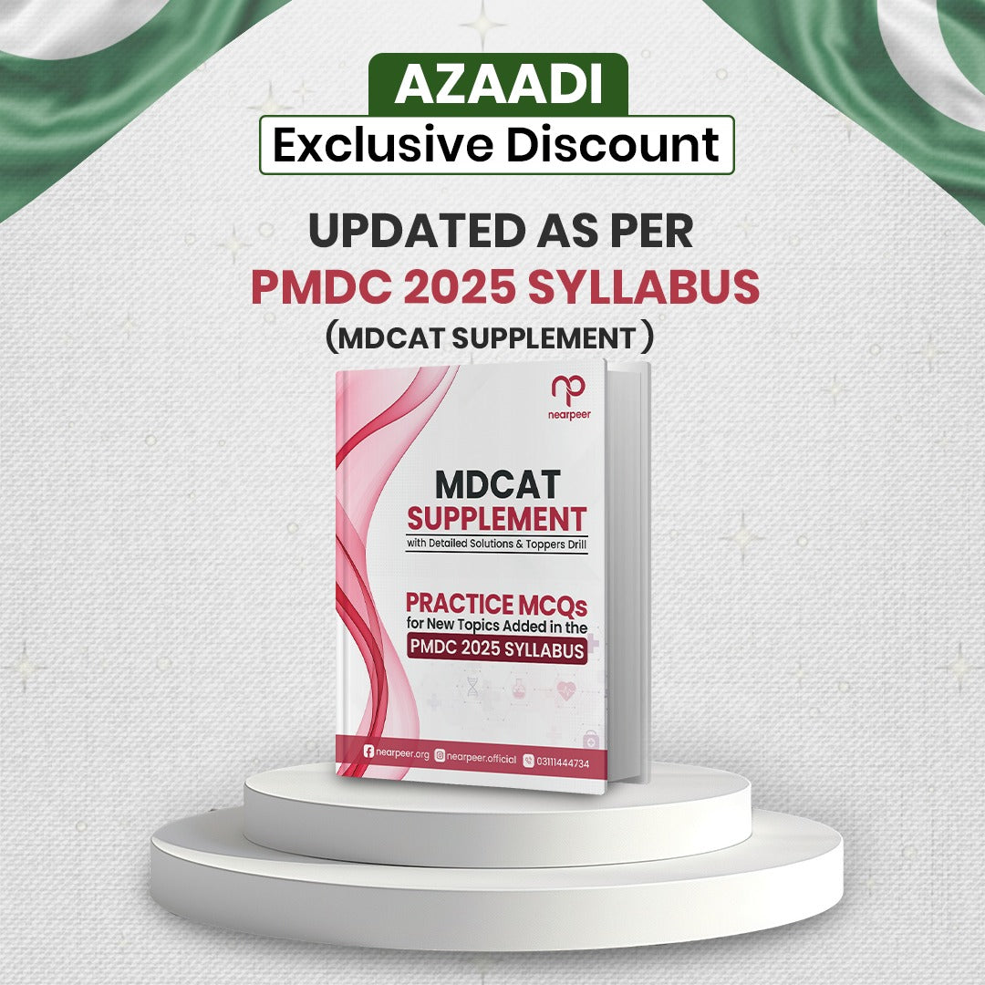 MDCAT Supplement | MCQs Bank of Only New Topics in PMDC 2025 Syllabus