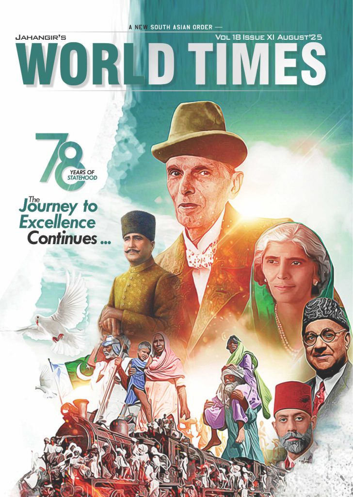 Jahangir‚World Times Magazine August 2025 Edition