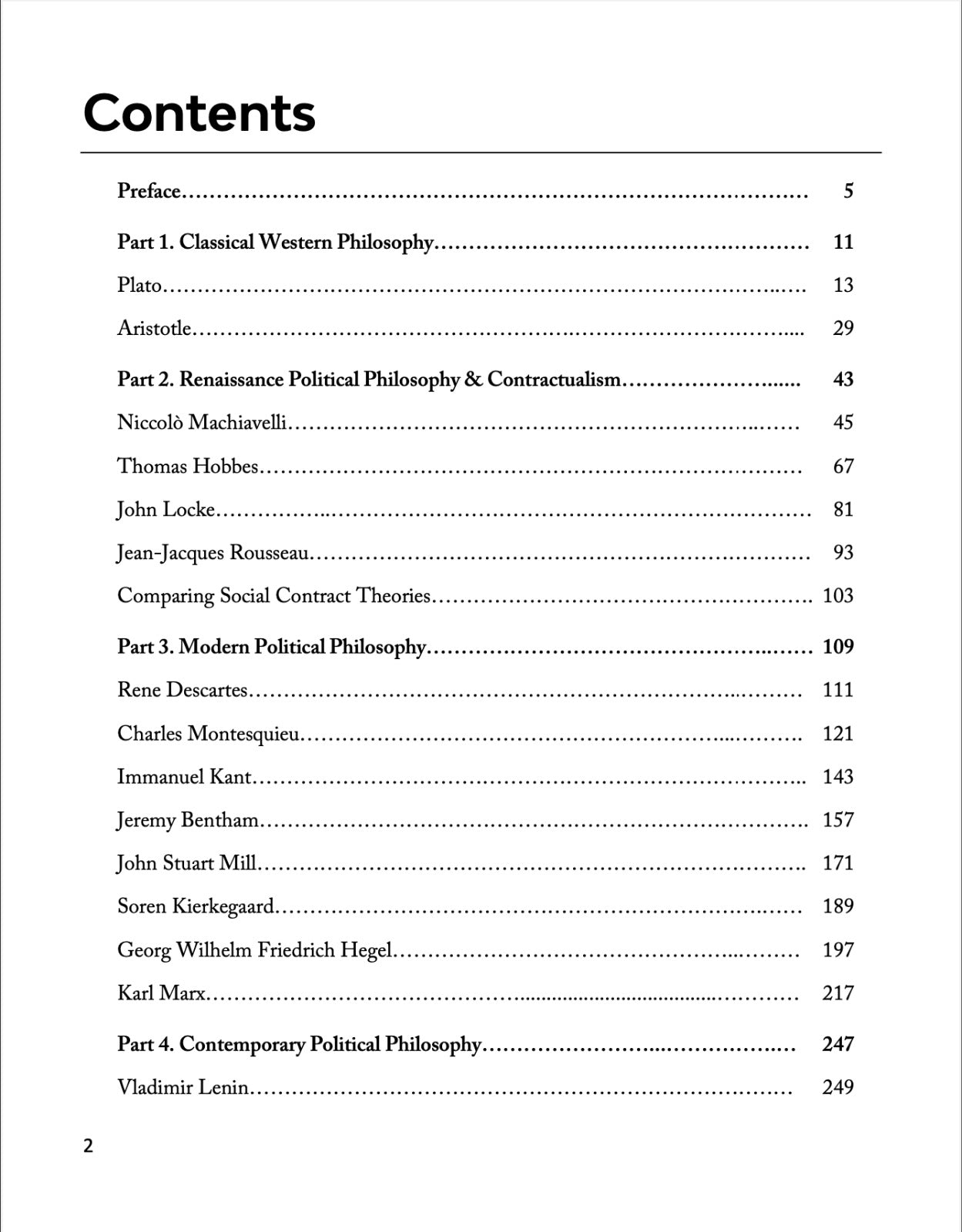 CSS Political Science 1 Political Philosophers by Abrar Ahmad Butt