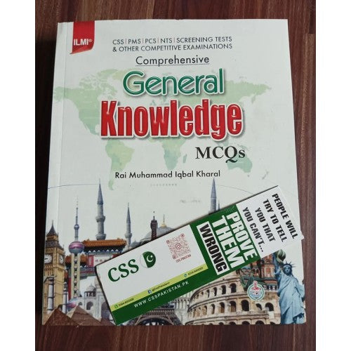 Comprehensive General Knowledge GK MCQs by Rai M. Iqbal Kharal ilmi