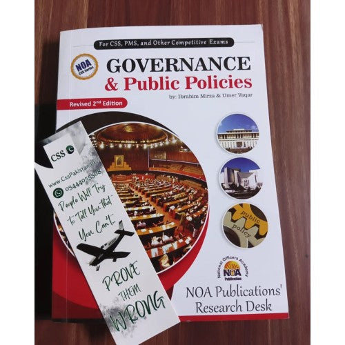 Governance & Public Policies GPP by Ibrahim Mirza & Umer Waqar NOA