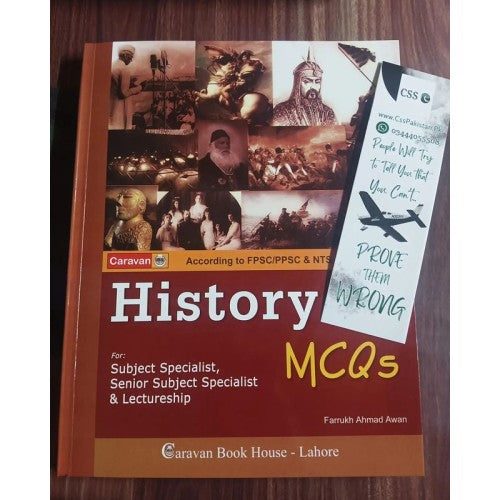 History Lectureship MCQs by Farrukh Ahmad Awan Caravan