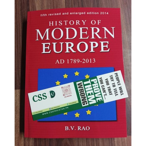 History of Modern Europe AD 1789 - 2013 by B. V. Rao – Bookpeer by Nearpeer