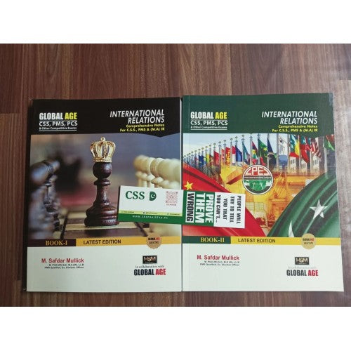 International Relations IR Book 1 & 2 by Safdar Mullick HSM