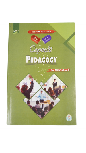 Capsule Pedagogy By Rai Mansab Ali