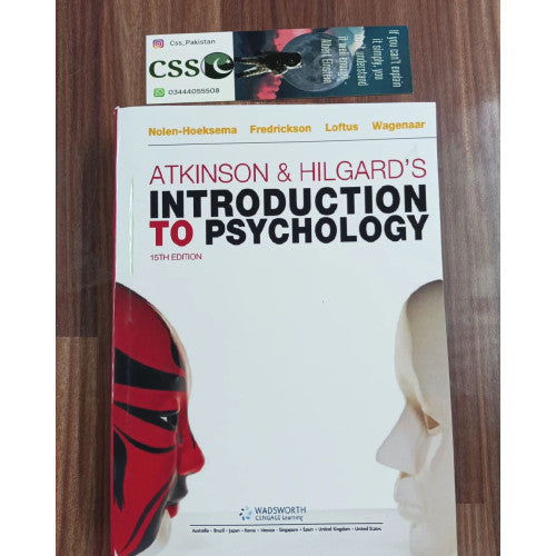 Introduction to Psychology by Atkinson & Hilgard's 15th Edition