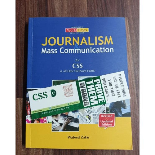 Journalism & Mass Communication by Waleed Zafar JWT 2024 Edition