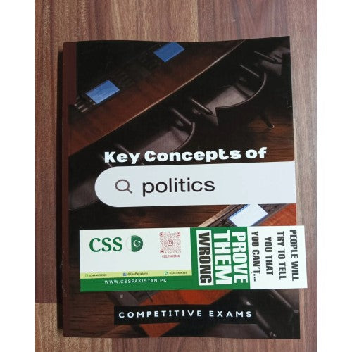 Key Concepts of Politics by Shaharyar Publishers @CSS_Pakistan