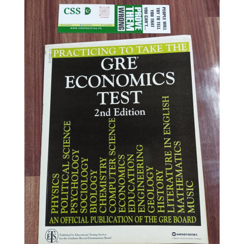 Practicing to Take The GRE Economics Test by Warner Books 2nd Edition
