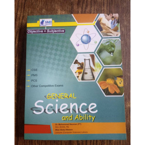 General Science & Ability GSA Objective + Subjective by Ahad Publishers