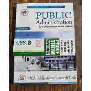 Public Administration by Sarfaraz Hussain Ansari NOA