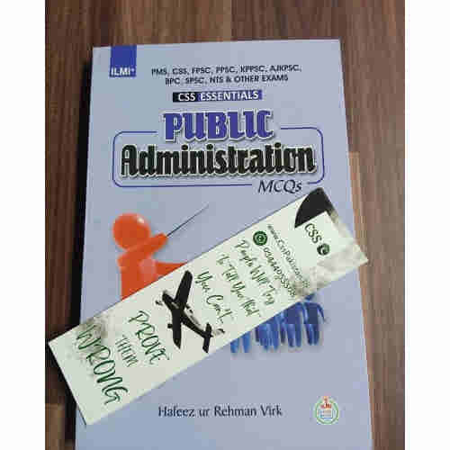 Public Administration MCQs by Hafeez ur Rehman Virk ilmi CSS Essentials