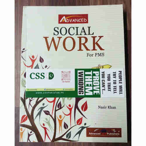 Social Work for PMS in English by Nasir Khan Advanced Publishers