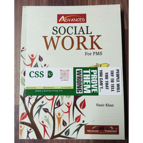 Social Work for PMS in English by Nasir Khan Advanced Publishers
