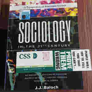 Sociology In the 21st Century by J. J. Baloch Latest 2024 Edition