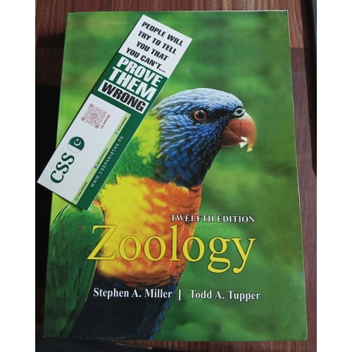 Zoology by Stephen A. Miller & Todd A. Tupper Latest 12th Edition