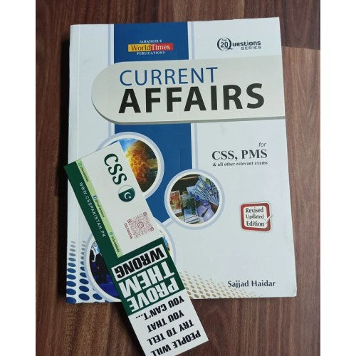 Top 20 Questions Series: Current Affairs by Sajjad Haidar JWT