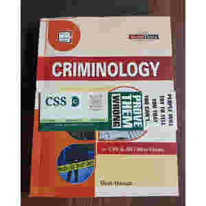 Criminology for CSS by Shah Hassan JWT