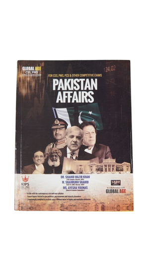 Pakistan Affairs By Dr Shahid Wazir Khan,Ms Ayesha Younas