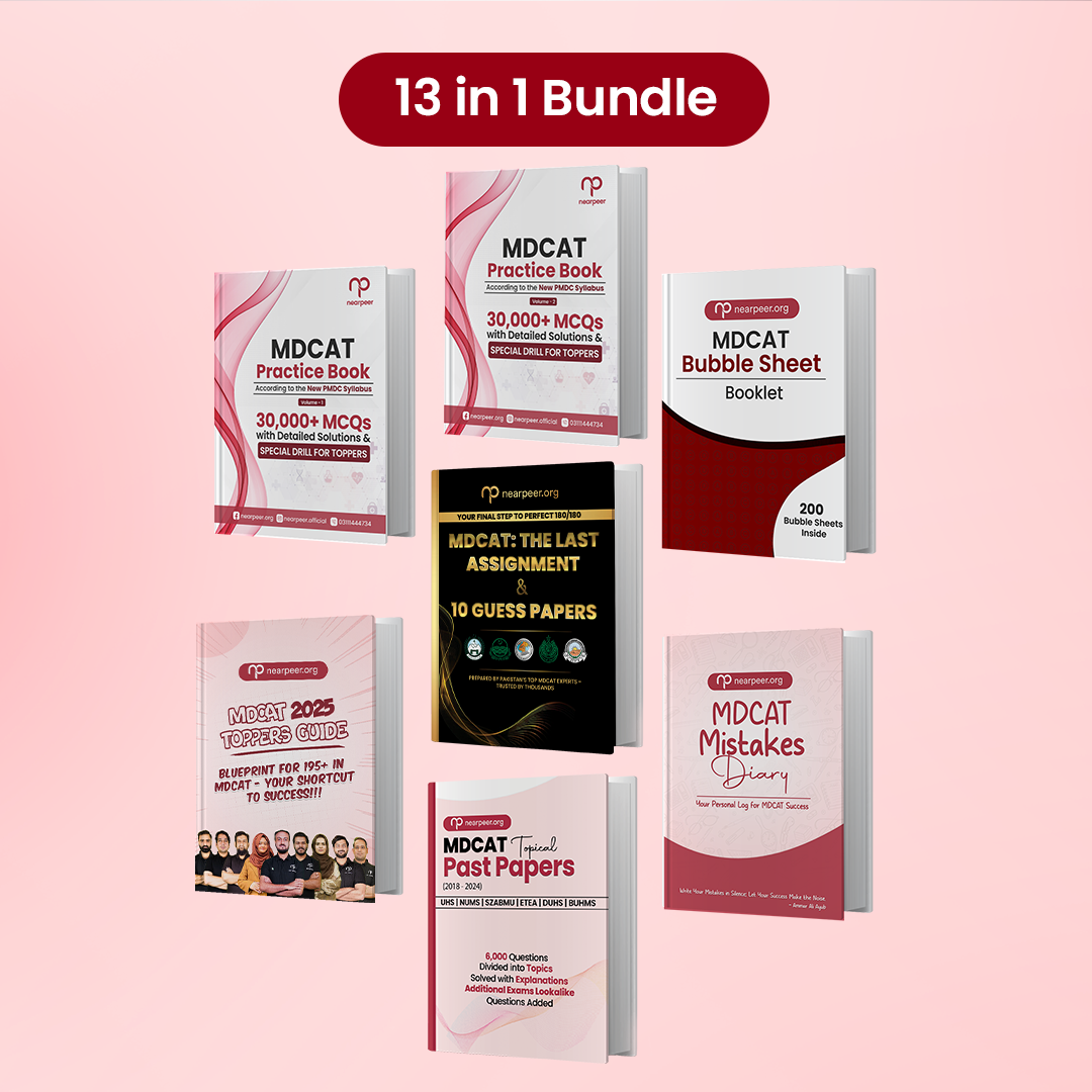 13-in-1 | Nearpeer MDCAT Practice Pack | Best Value Offer