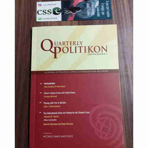 Quarterly Politikon Volume 2 Issue 1 by JWT