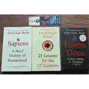 Sapiens + Homo Deus + 21 Lessons for the 21st Century by Yuval Noah Harari