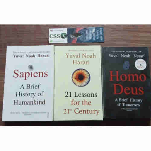 Sapiens + Homo Deus + 21 Lessons for the 21st Century by Yuval Noah Harari