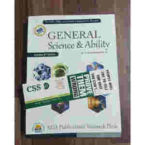 General Science & Ability GSA by Dr. M. Atif Ali NOA