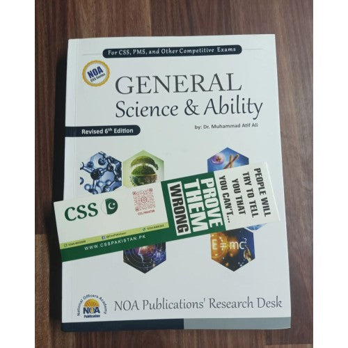 General Science & Ability GSA by Dr. M. Atif Ali NOA