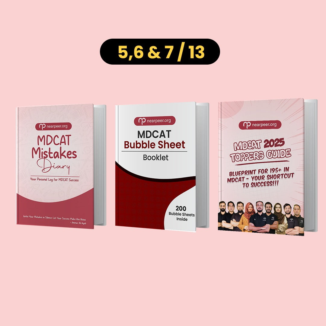 13-in-1 | Nearpeer MDCAT Practice Pack | Best Value Offer
