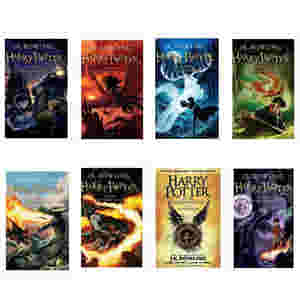 HARRY POTTER SERIES OF 8 BOOKS