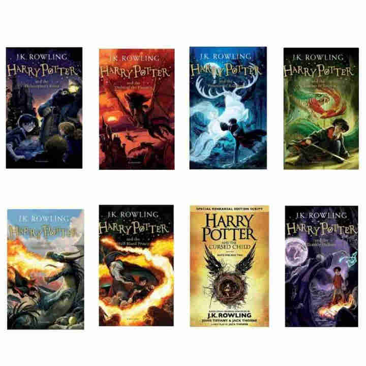 HARRY POTTER SERIES OF 8 BOOKS
