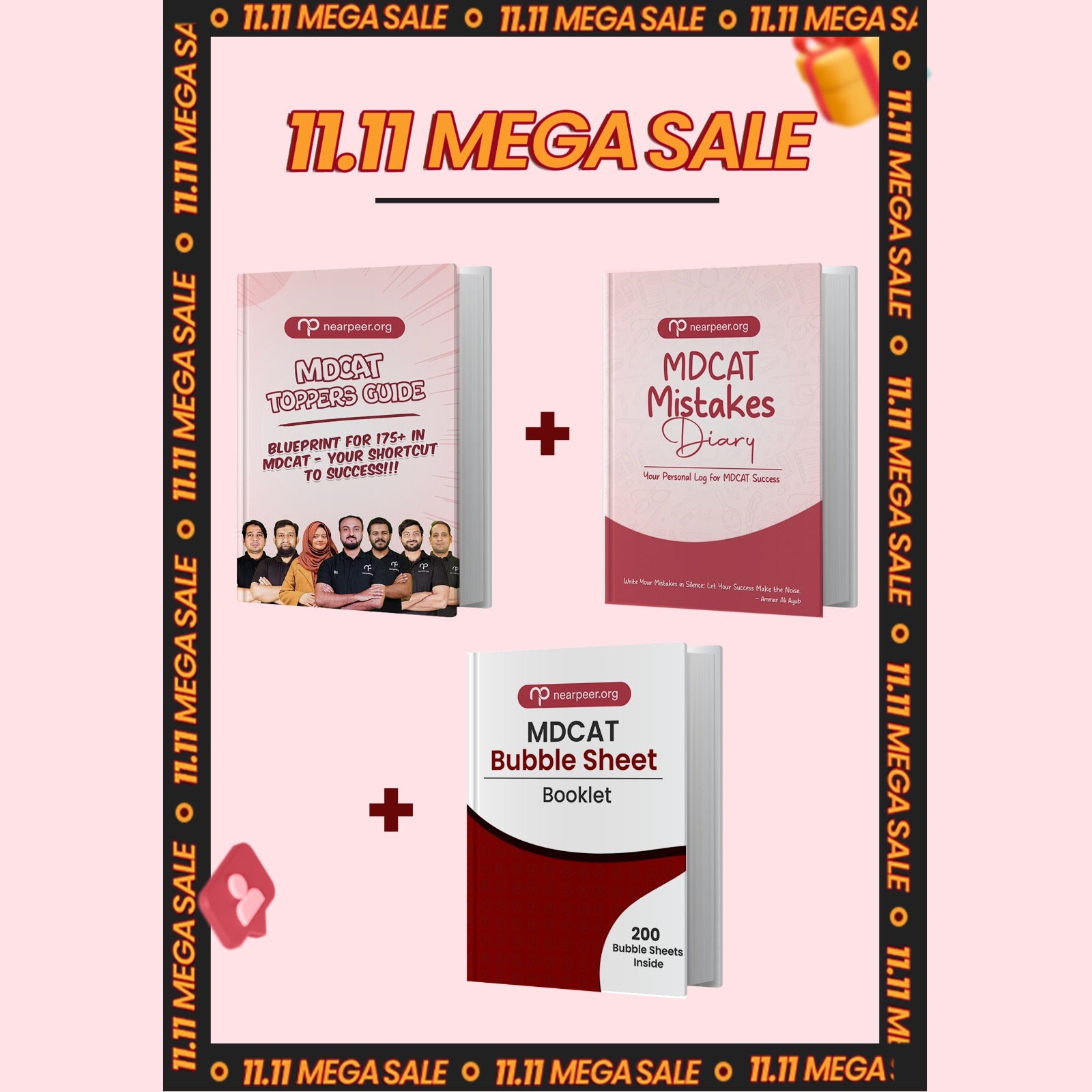 Topper Arsenal | Bubble Sheet Booklet, Topper Guide, & Mistake Diary