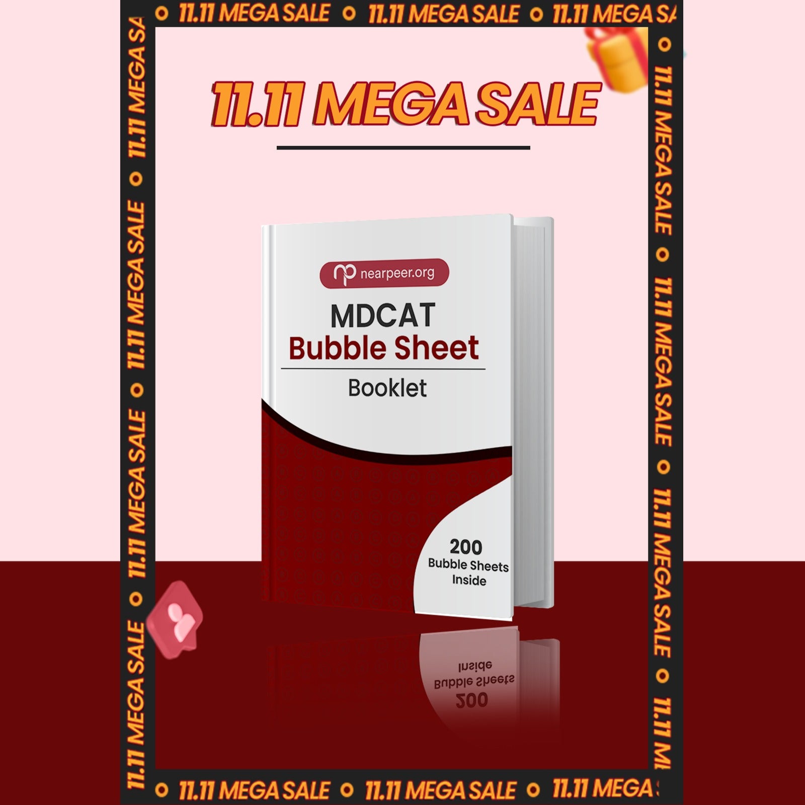 MDCAT Bubble Sheet Booklet