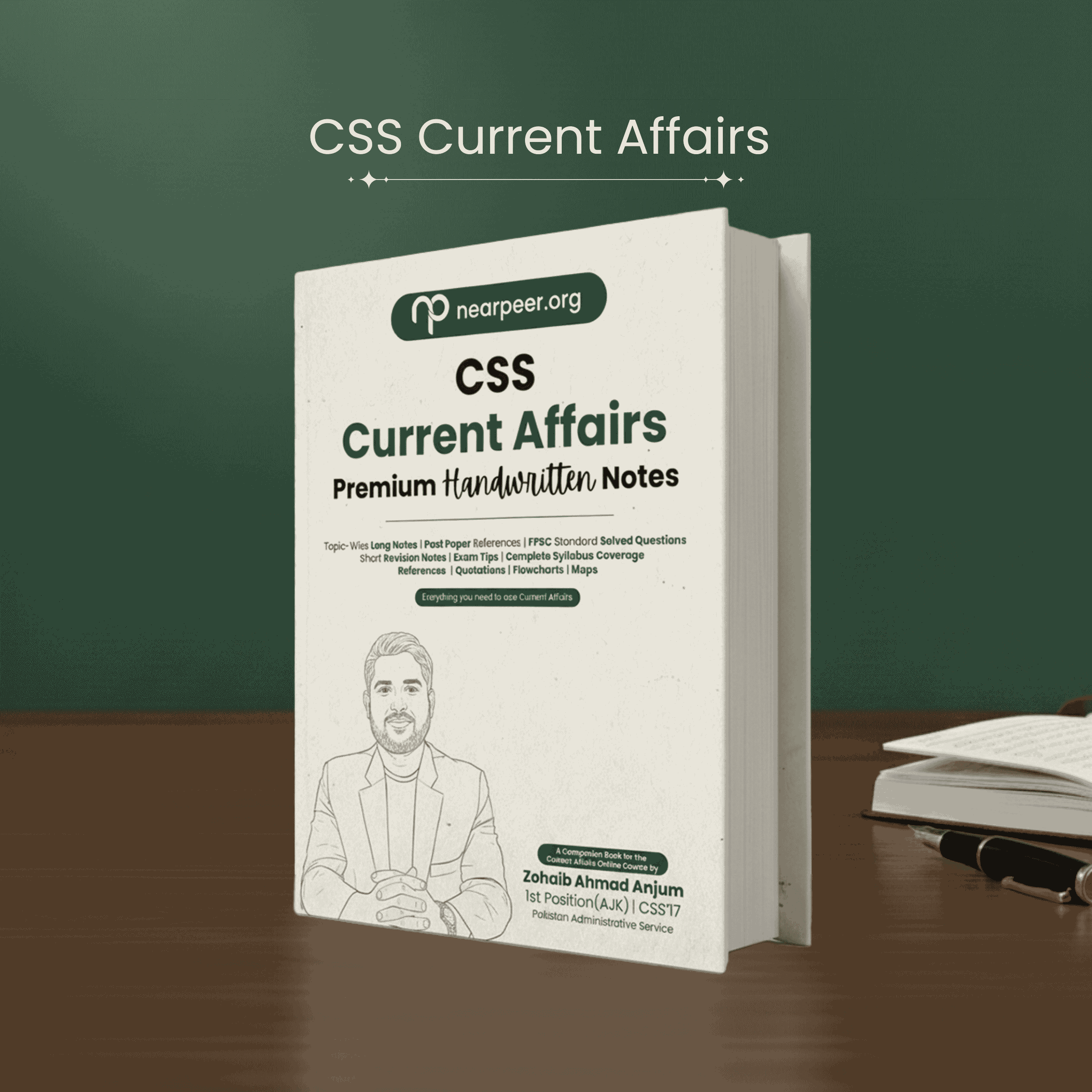 CSS Current Affairs Premium Handwritten Notes by Zohaib Ahmad Anjum - Nearpeer
