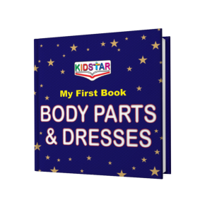 Foam Binding Kidstar Book (Body Parts & Dresses)