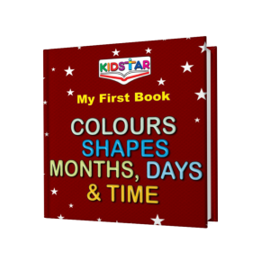 Foam Binding Kidstar Book (Colours, Shapes, Months, Days & Time)