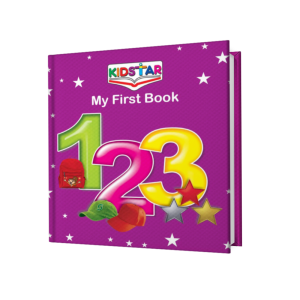 Foam Binding Kidstar Book Numeric (123)