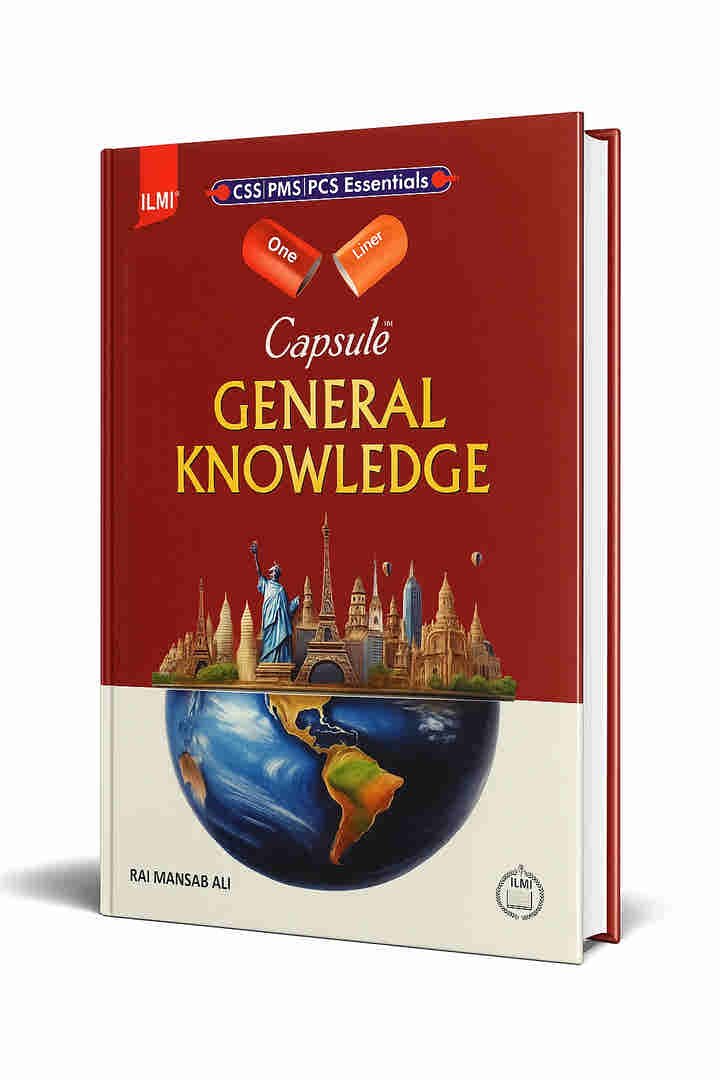 Ilmi One Liner Capsule: General Knowledge in English by Rai Mansab Ali