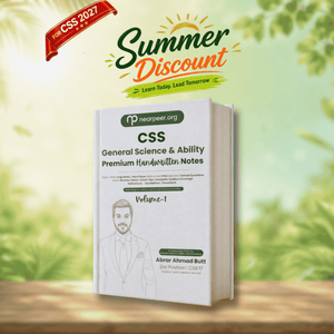 CSS General Science & Ability Premium Handwritten notes by Abrar Ahmad Butt Volume 1