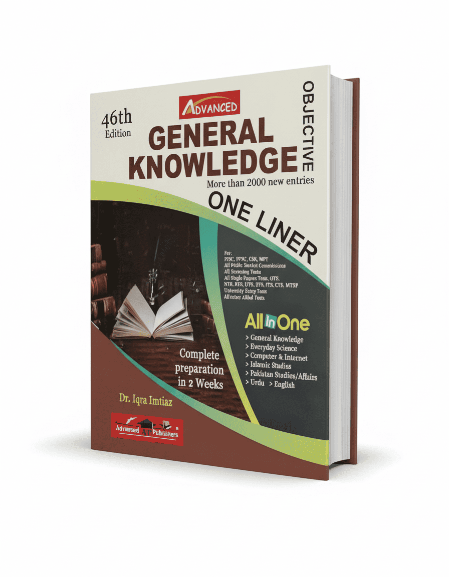 General Knowledge by Dr. Iqra Imtiaz Advanced Publishers (46th Edition)