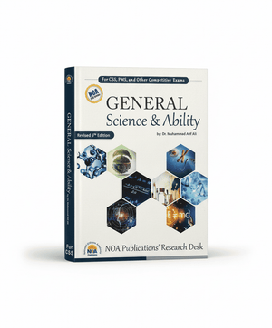General Science & Ability GSA by Dr. M. Atif Ali NOA