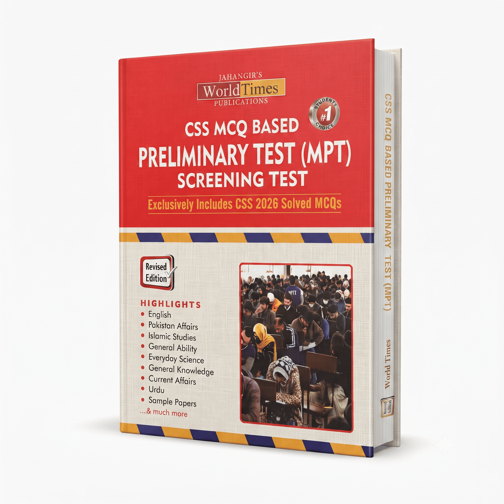 CSS MCQ Based Preliminary Test (MPT) Screening Test Guide by JWT