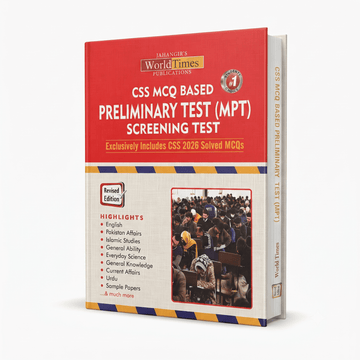 CSS MCQ Based Preliminary Test (MPT) Screening Test Guide by JWT