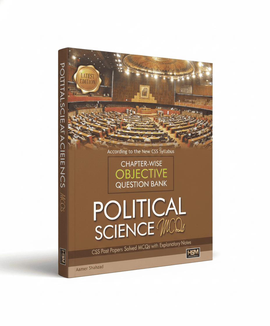 Political Science (Mcqs , Chapter-Wise Objective Question Bank) By Aamer Shahzad