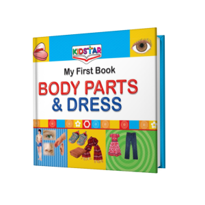 Hard Binding Kidstar Book (Body Parts & Dresses)