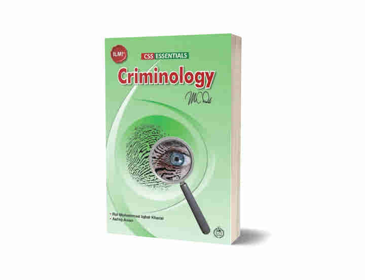 Criminology (Mcqs) By Rai M.Iqbal Kharal , Ashiq Awan