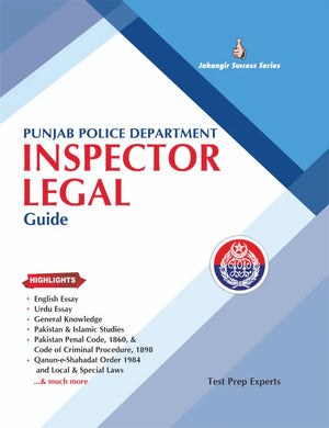Inspector Legal guide By Test Prep Experts